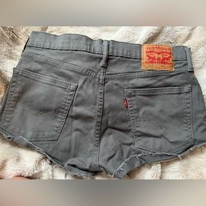 Grey Levi Strauss Denim shorts